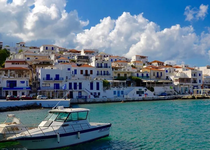 Irida - Sea & Sunset Flats By Explore Andros Apartamento Batsi