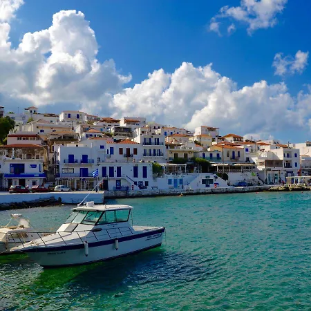 Irida - Sea & Sunset Flats By Explore Andros 公寓 巴特斯欧